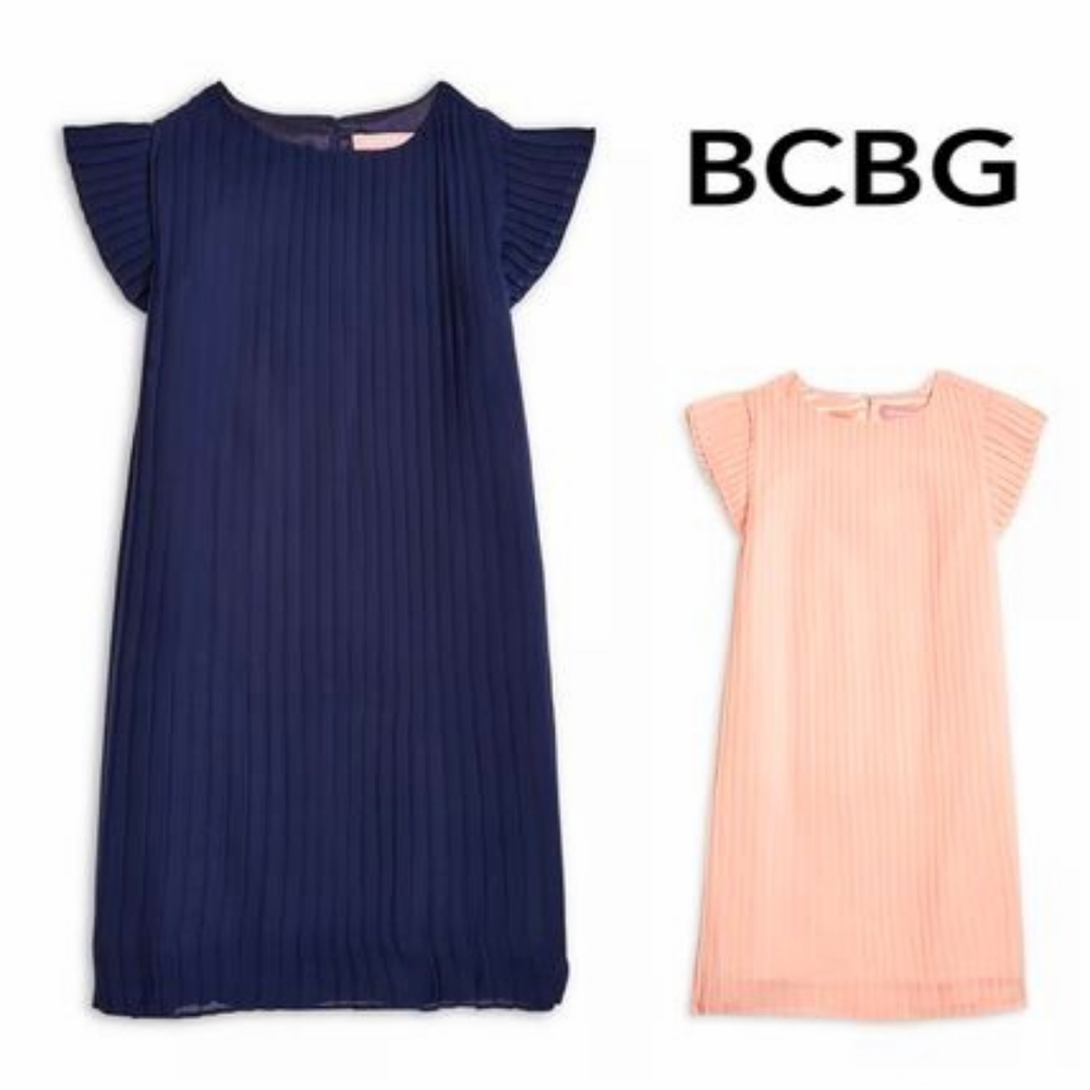 BCBG Girls Party Bridal Kids Girl Dresses BCBGirls navy blue size 12. New